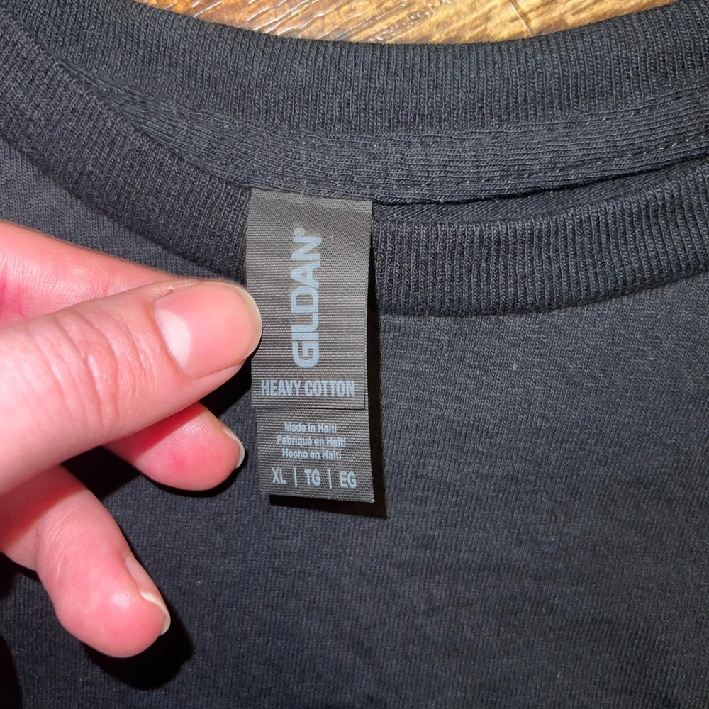 LAST CALL Chevrolet Graphic Black Reverse Dye Short Sleeve Cotton Shirt Size XL - Picture 9 of 10